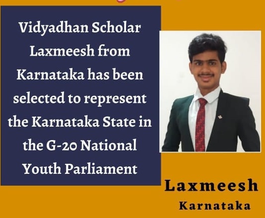 Mr. Laxmeesh from 1st year, has participated in the 2023 Karnataka Citizen Youth Parliament at Vidhan Soudha, organised in-collaboration with KILPAR ULC and Citizen Kannada.